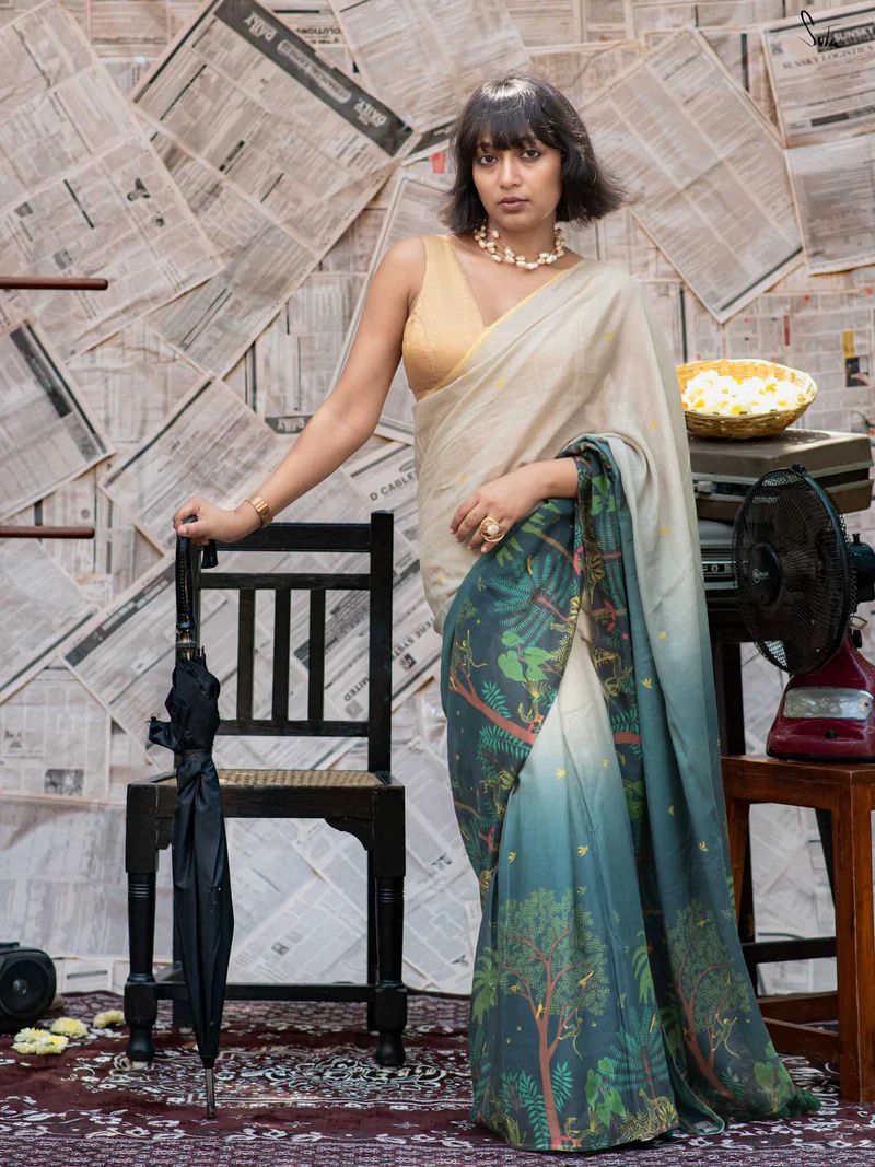 ✨New Exclusive Design Introducing a Fresh Perspective in Saree