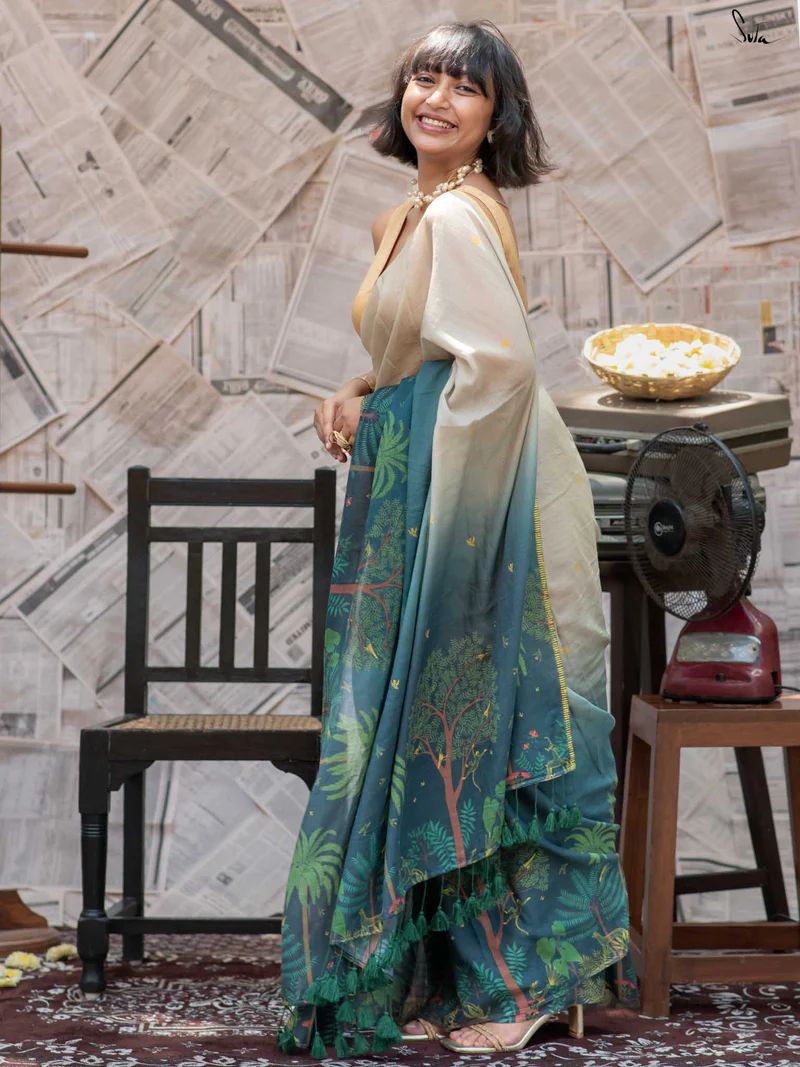 ✨New Exclusive Design Introducing a Fresh Perspective in Saree