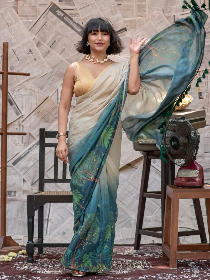 ✨New Exclusive Design Introducing a Fresh Perspective in Saree