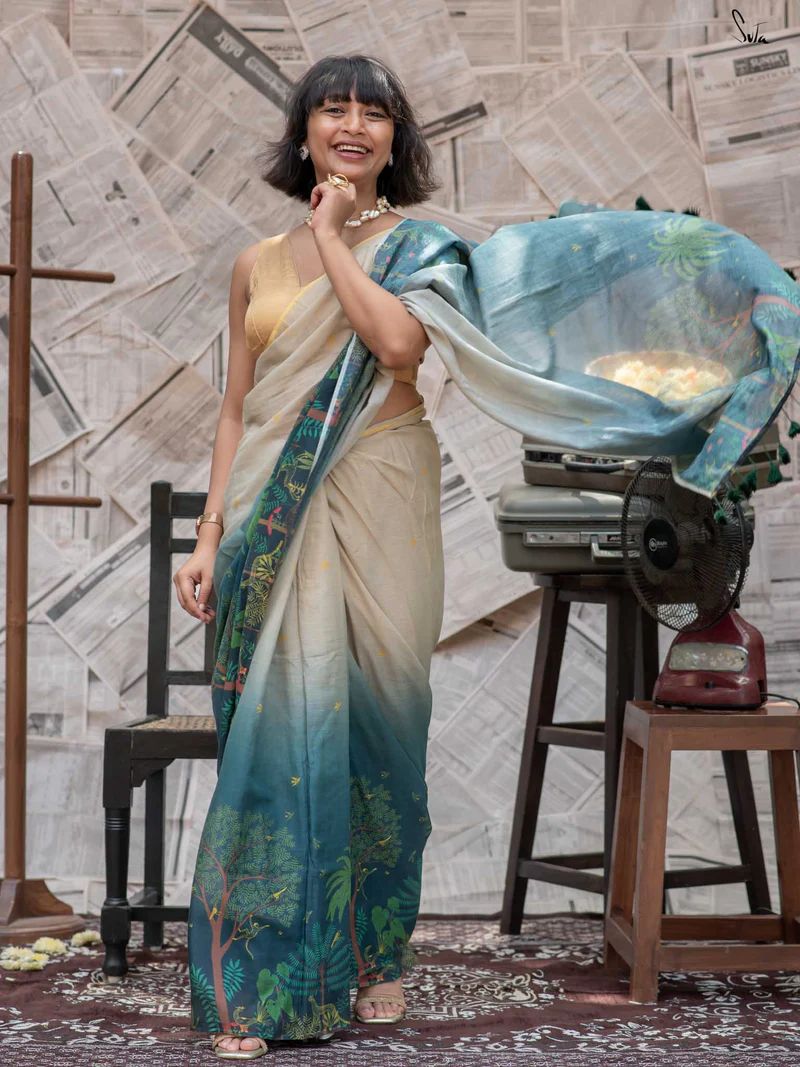 ✨New Exclusive Design Introducing a Fresh Perspective in Saree