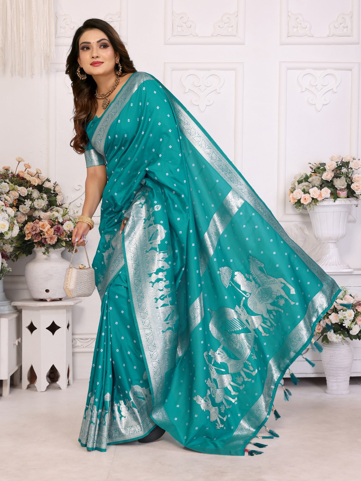 🎊🎉🎊 Lets go unique and trendy with our Exclusive Summer Special Pure Lichi Silk Collectives😊🎊🎉