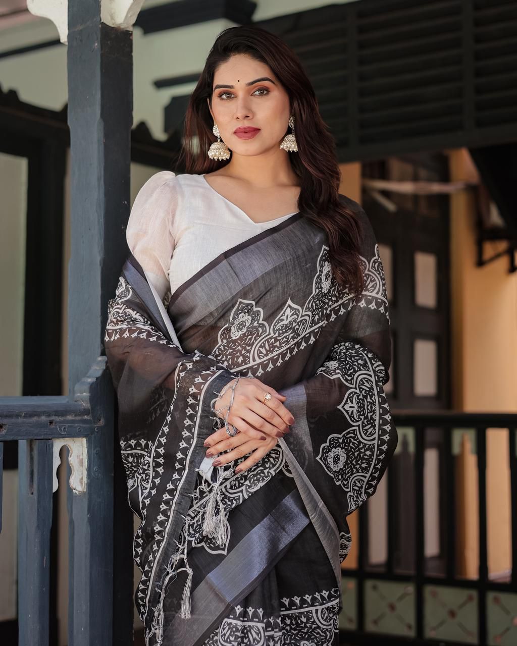 ✨New Exclusive Design Introducing a Fresh Perspective in Saree
