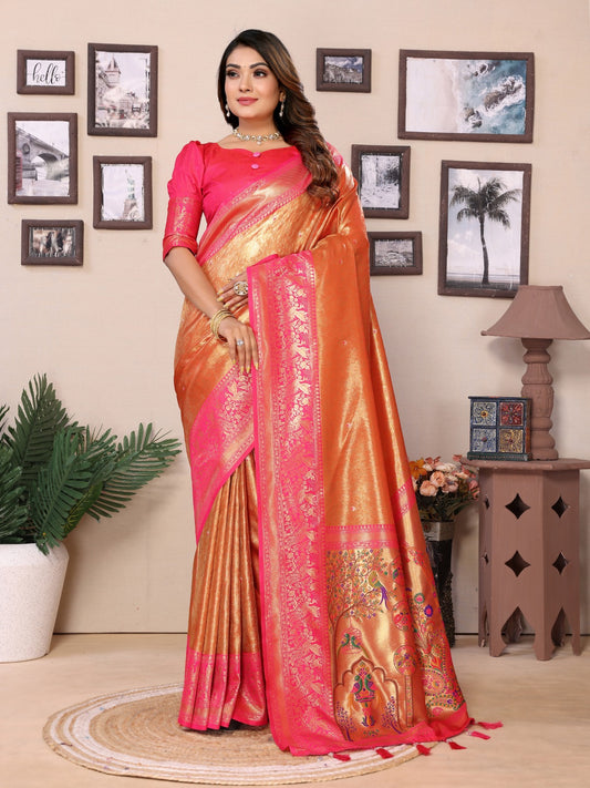 Rich and Heritage crafted creative sarees from us.