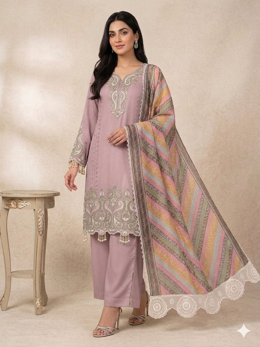 ✨ THIS WEDDING SEASON WEAR OUR BEAUTIFUL SEQUENCE EMBROIDERED TOP , PLAZZO WITH DUPATTA ✨