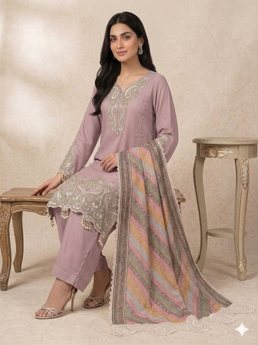 ✨ THIS WEDDING SEASON WEAR OUR BEAUTIFUL SEQUENCE EMBROIDERED TOP , PLAZZO WITH DUPATTA ✨