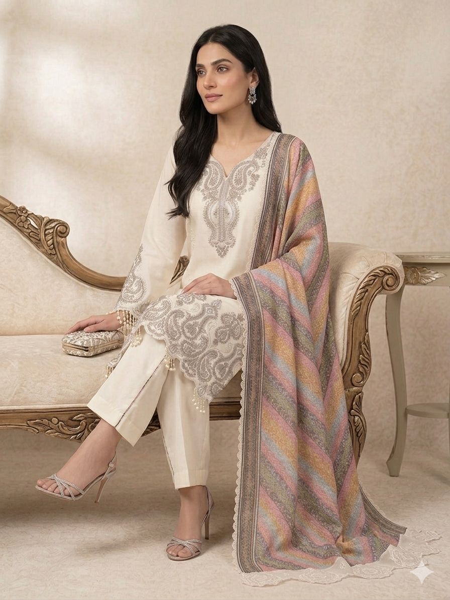 ✨ THIS WEDDING SEASON WEAR OUR BEAUTIFUL SEQUENCE EMBROIDERED TOP , PLAZZO WITH DUPATTA ✨