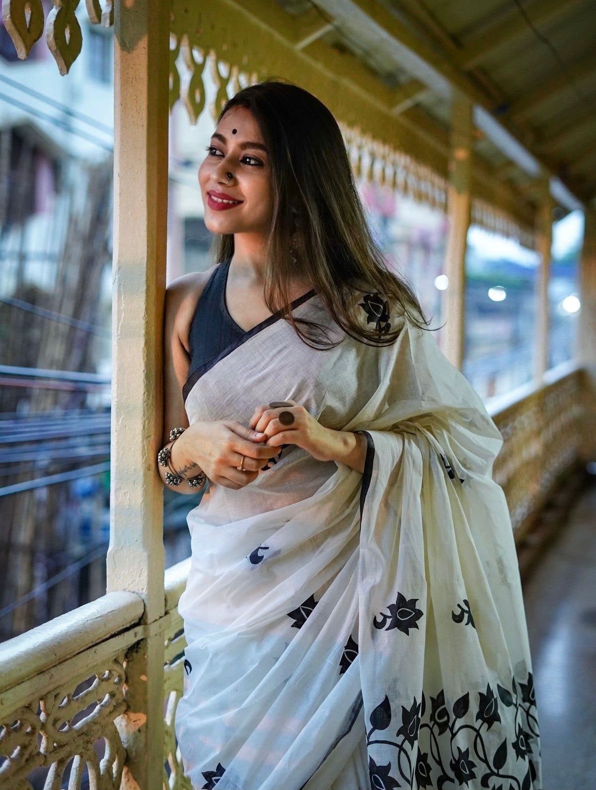 Soft linen cotton fabric texture with lightweight woven finish
