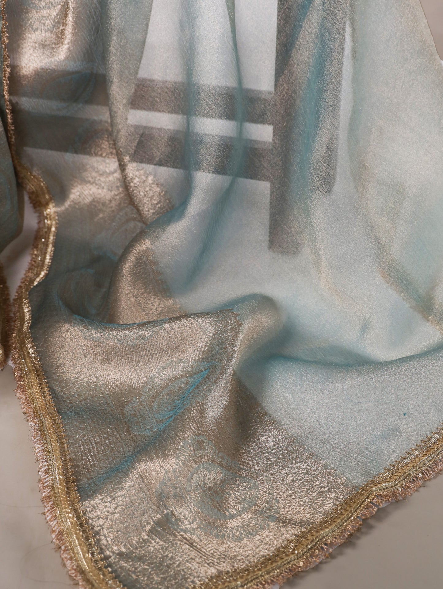 Shimmering in Zari and sequins 🍂