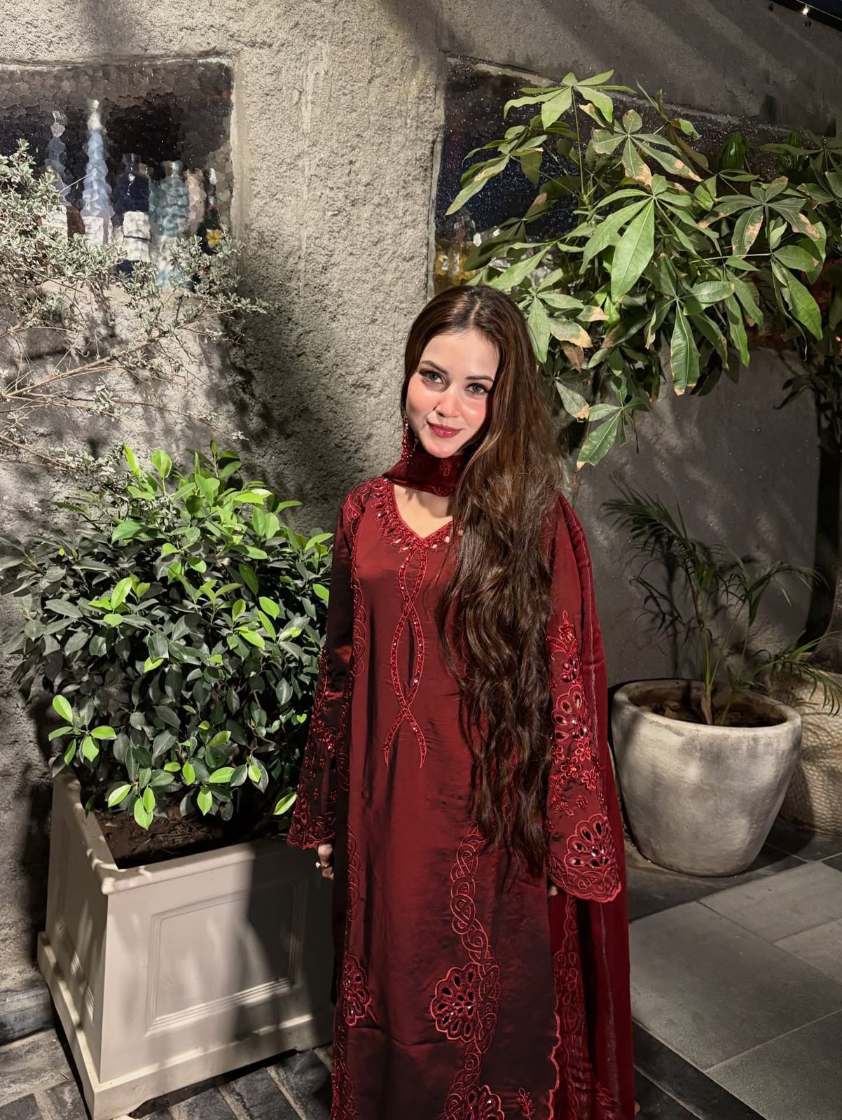 _✨ THIS WEDDING SEASON WEAR PAKISTANI SUIT WITH SEQUENCE EMBROIDERED AND CUT WORKED TOP, PLAZZO AND DUPATTA ✨♥️💙_
