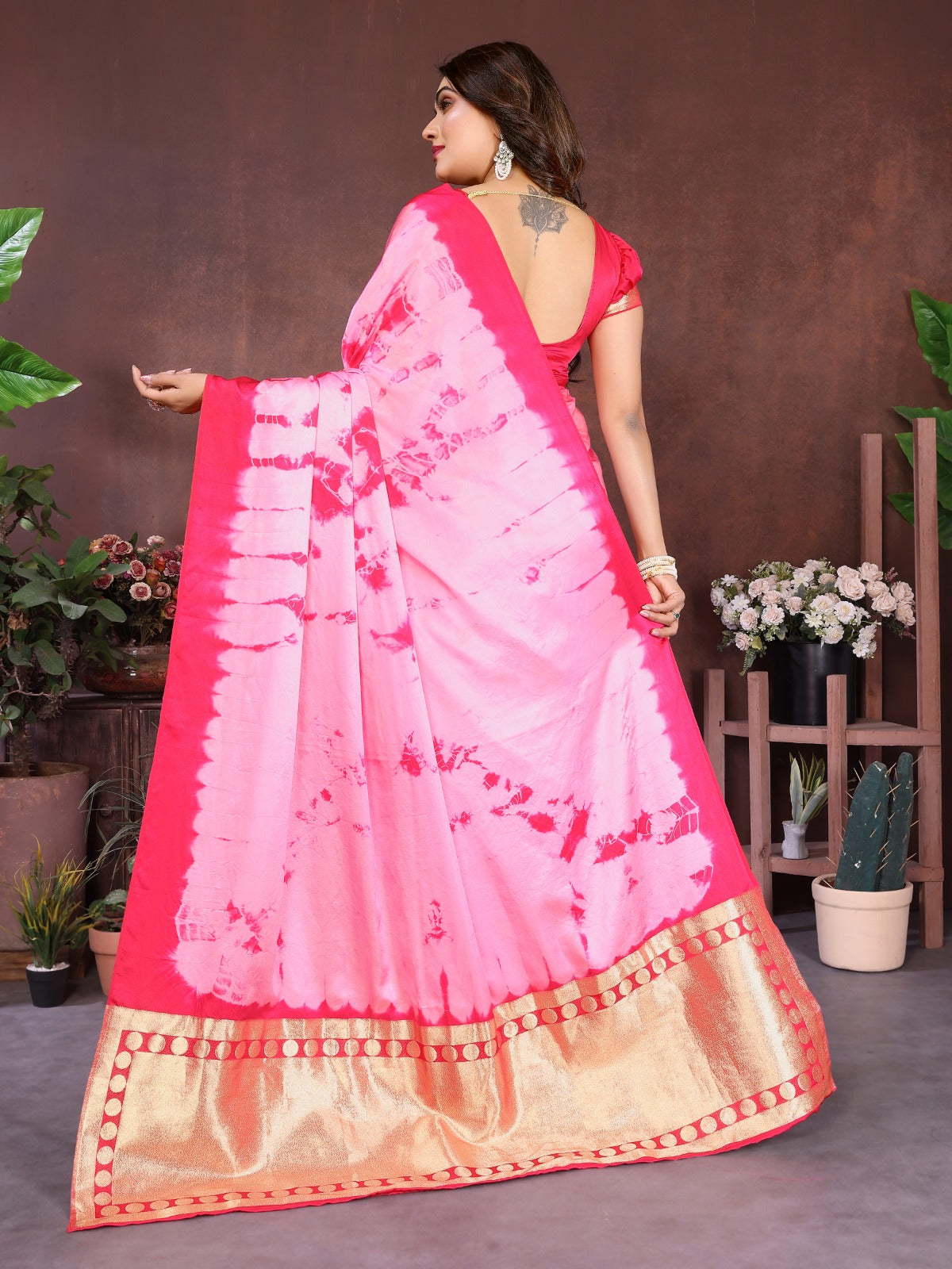 ☘️Too Pretty And Beautiful Original Hand Made Sibory Soft Satin Silk With Lagdi Patta Sarees For Boutique Series ☘️