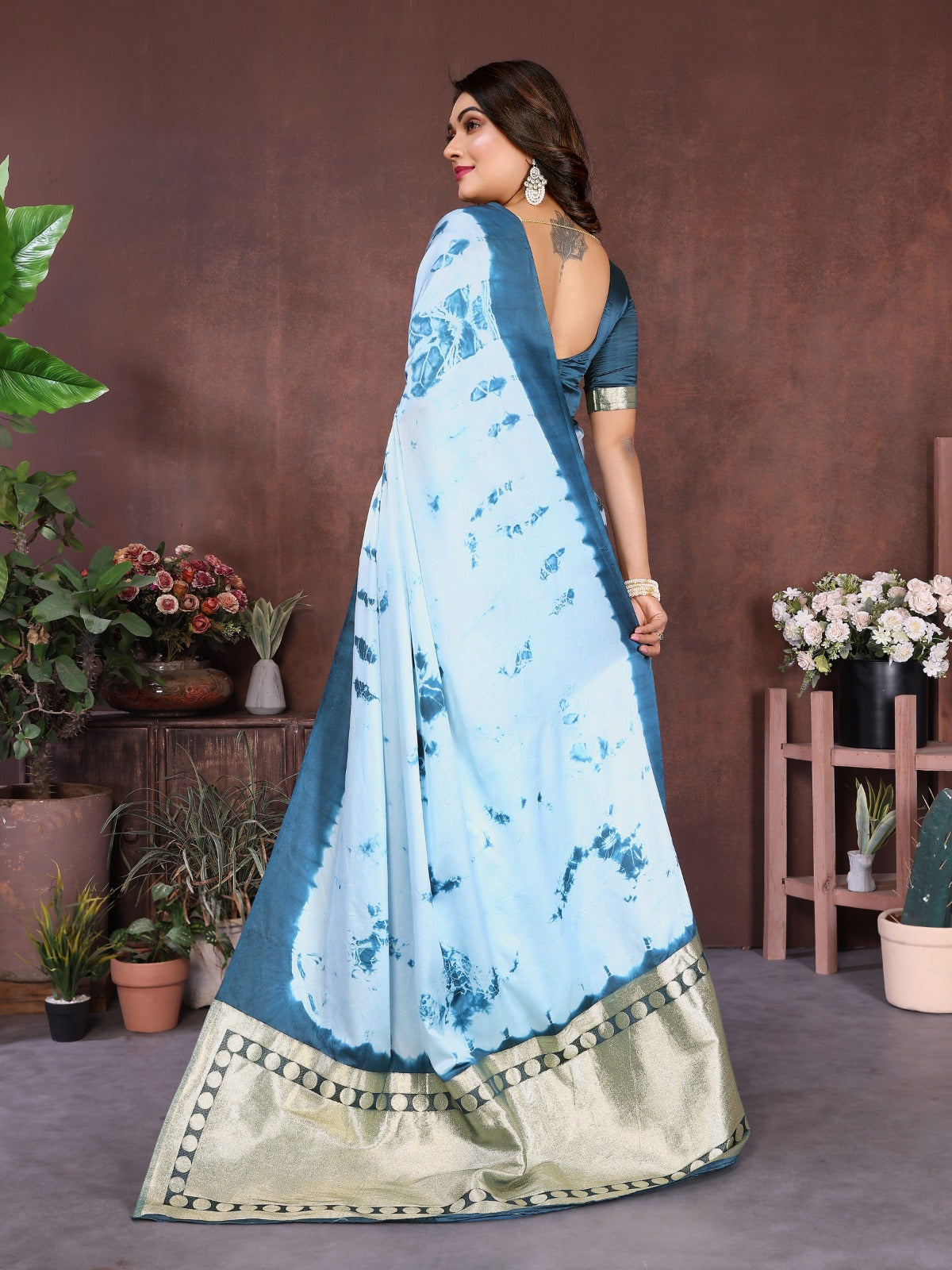 ☘️Too Pretty And Beautiful Original Hand Made Sibory Soft Satin Silk With Lagdi Patta Sarees For Boutique Series ☘️