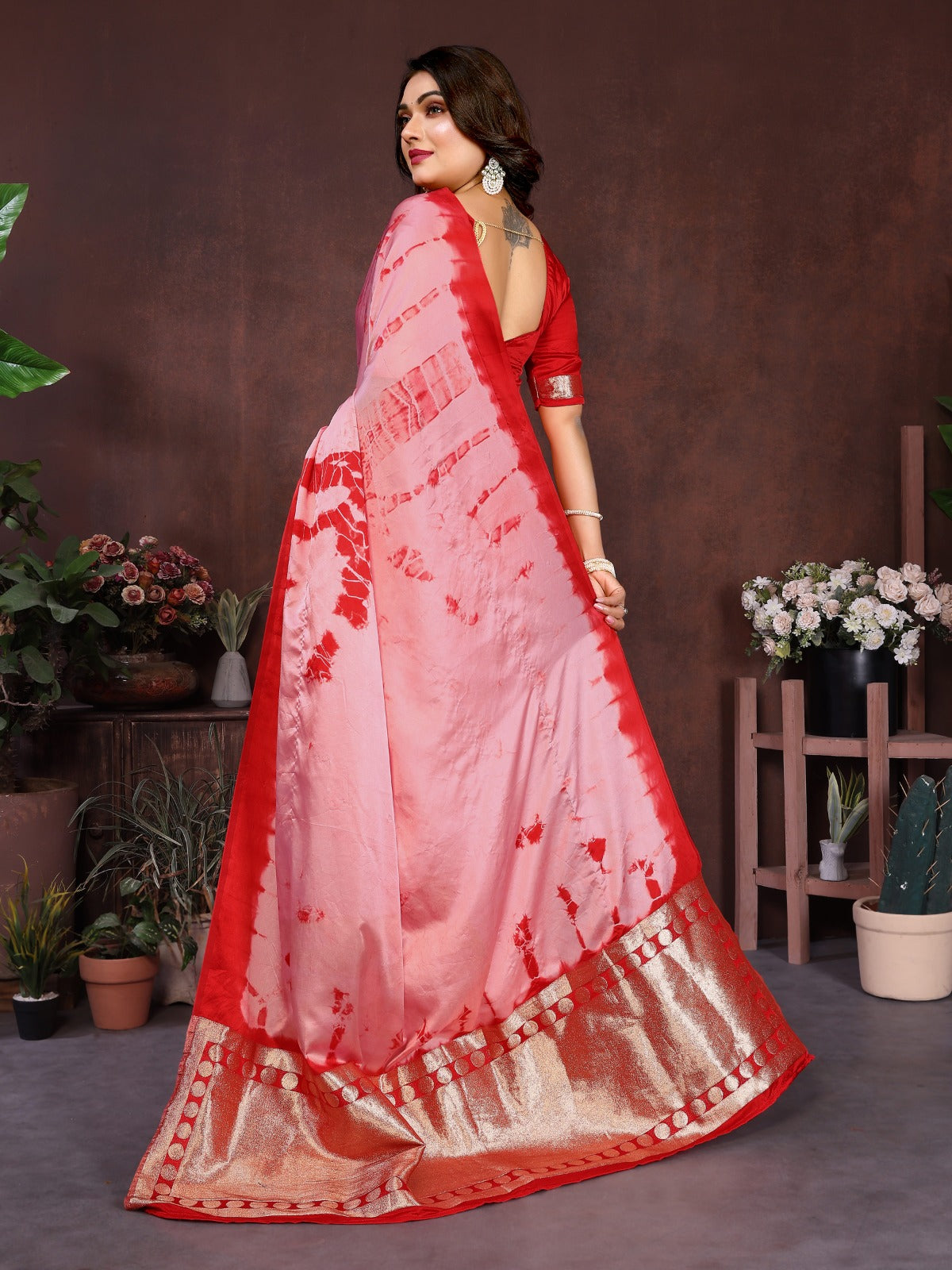 ☘️Too Pretty And Beautiful Original Hand Made Sibory Soft Satin Silk With Lagdi Patta Sarees For Boutique Series ☘️