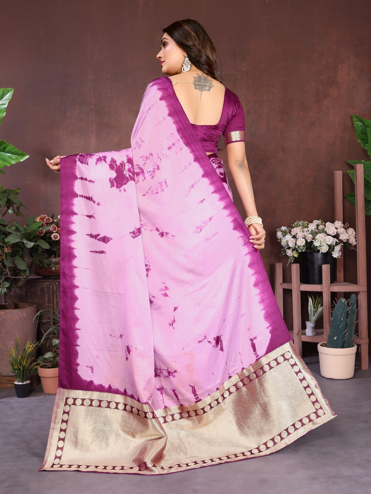 ☘️Too Pretty And Beautiful Original Hand Made Sibory Soft Satin Silk With Lagdi Patta Sarees For Boutique Series ☘️