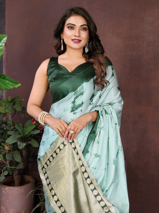 ☘️Too Pretty And Beautiful Original Hand Made Sibory Soft Satin Silk With Lagdi Patta Sarees For Boutique Series ☘️