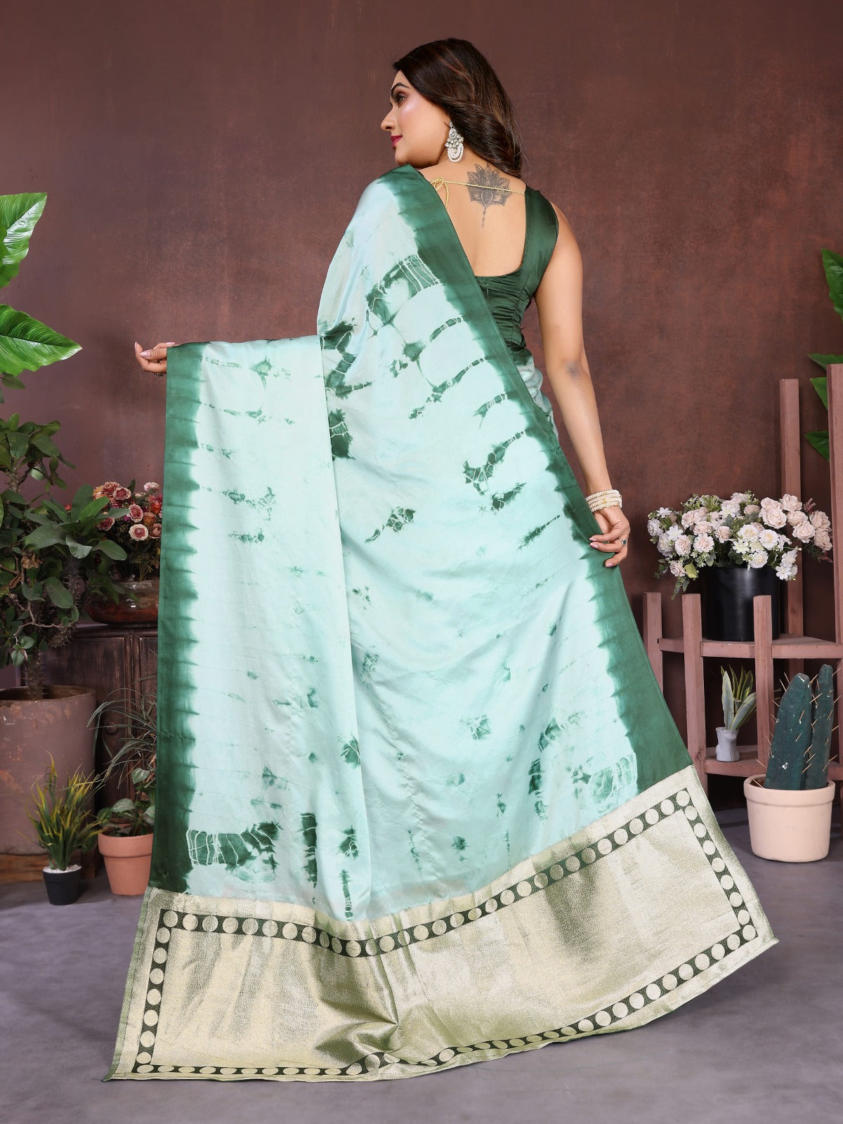 ☘️Too Pretty And Beautiful Original Hand Made Sibory Soft Satin Silk With Lagdi Patta Sarees For Boutique Series ☘️