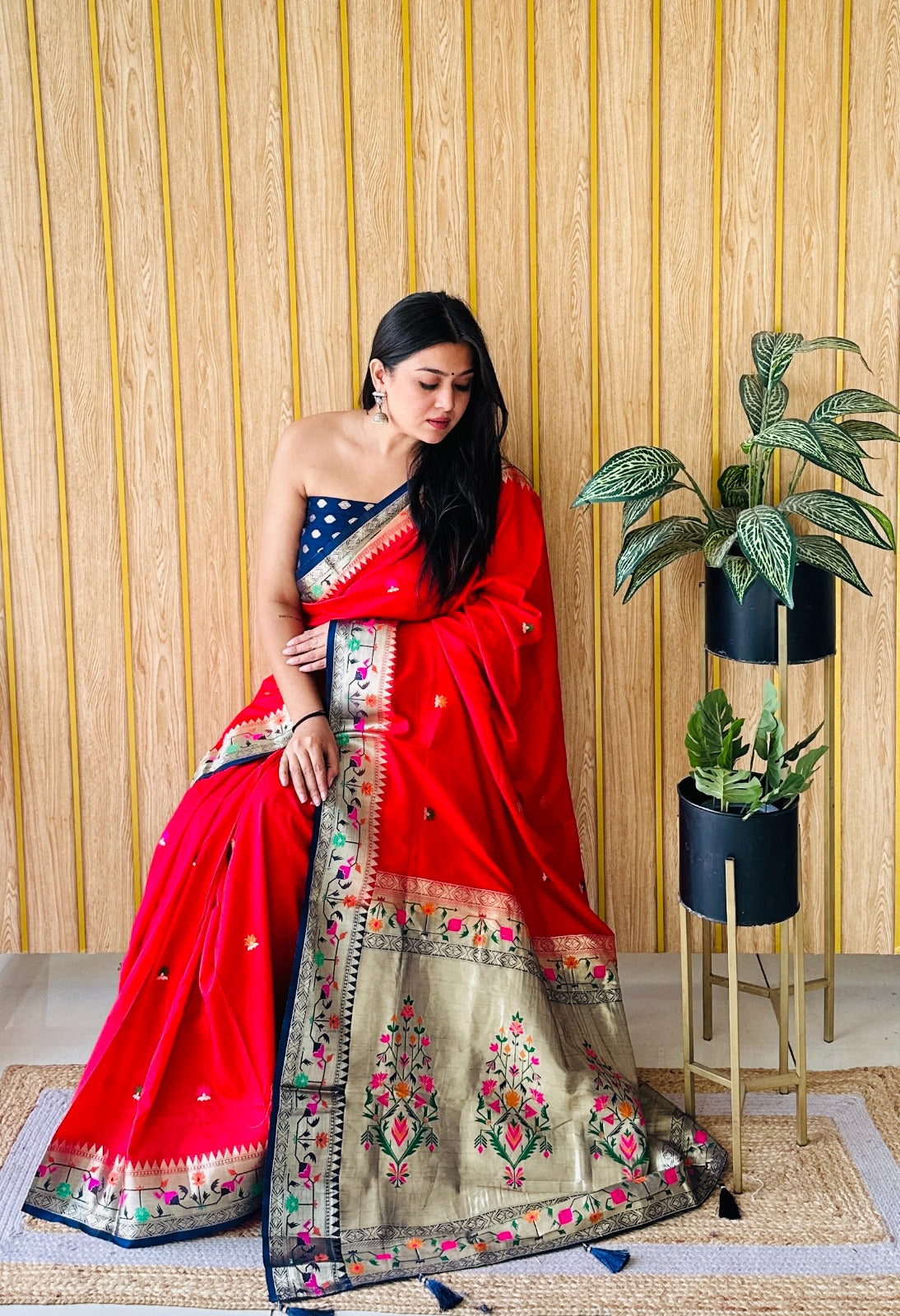 ⏳Go Traditional With Our Swayamwara Paithani Soft Silk  Collections⏳
