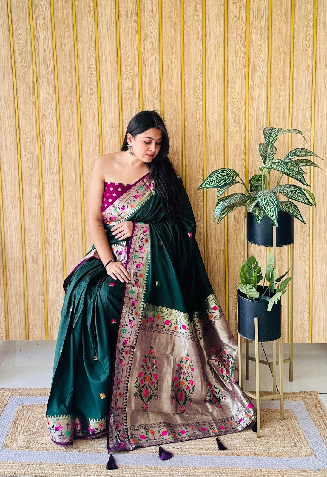 ⏳Go Traditional With Our Swayamwara Paithani Soft Silk  Collections⏳