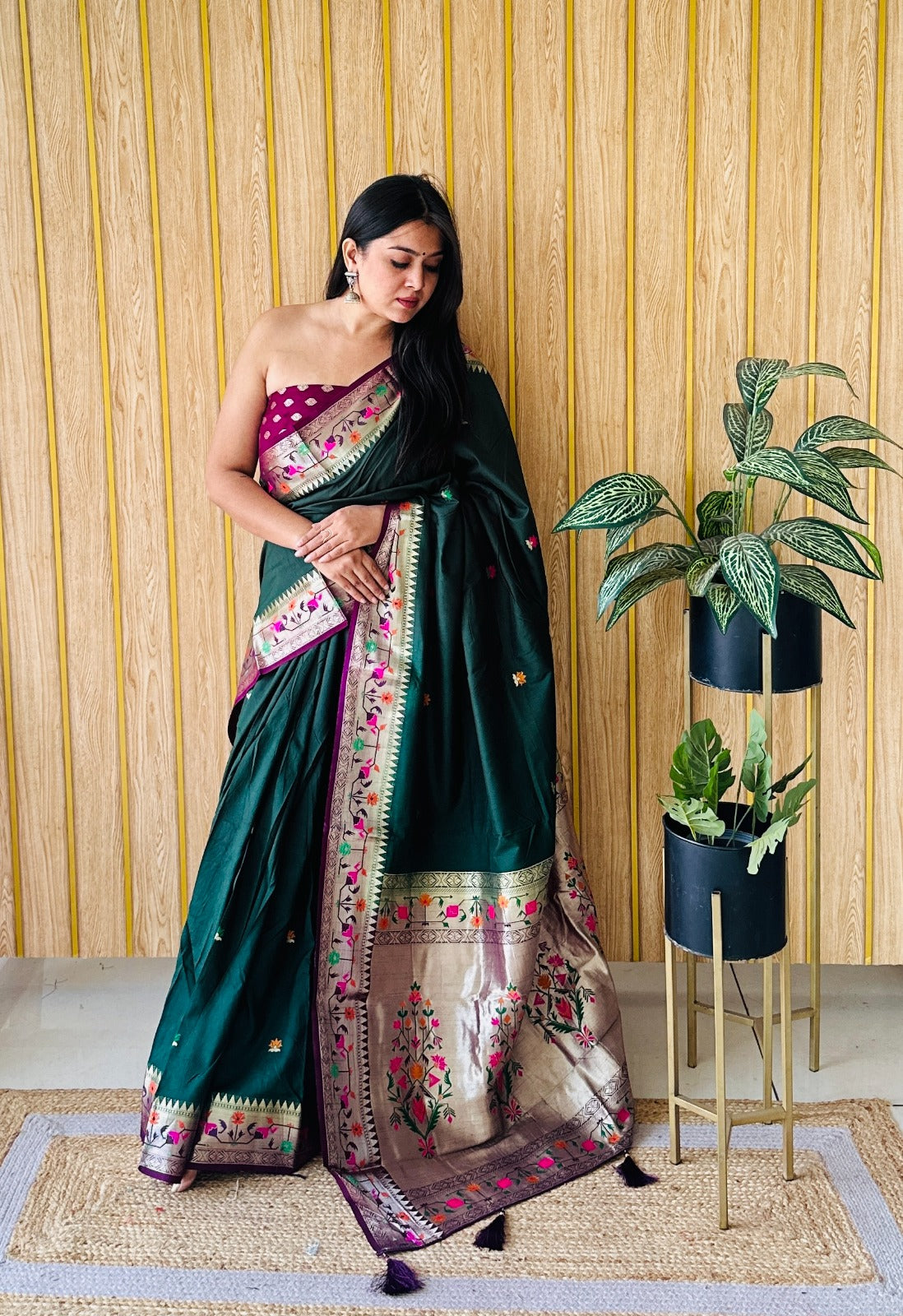 ⏳Go Traditional With Our Swayamwara Paithani Soft Silk  Collections⏳