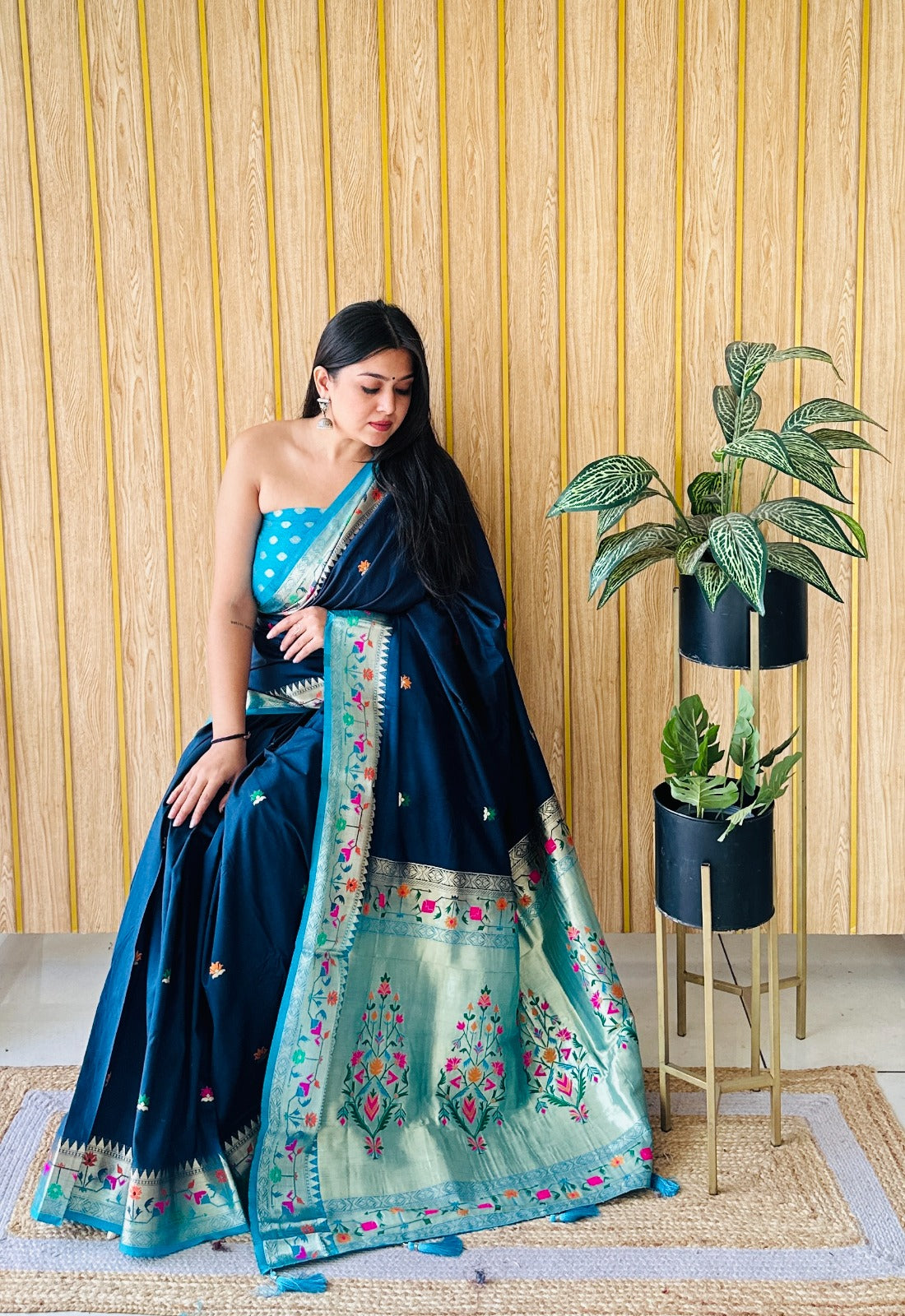 ⏳Go Traditional With Our Swayamwara Paithani Soft Silk  Collections⏳