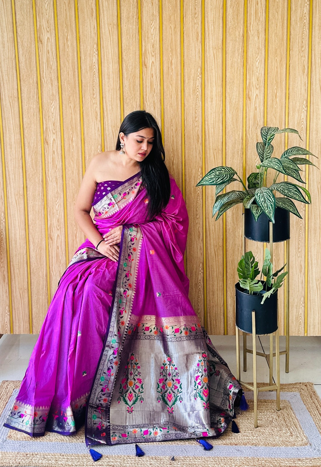 ⏳Go Traditional With Our Swayamwara Paithani Soft Silk  Collections⏳
