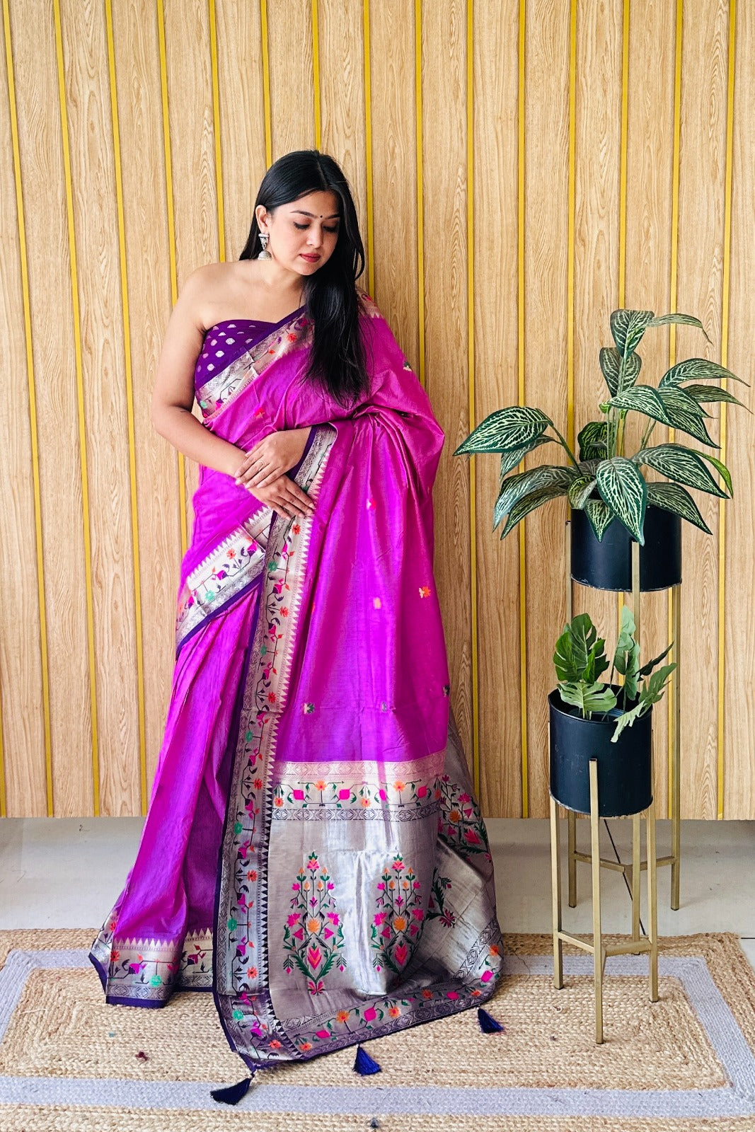 ⏳Go Traditional With Our Swayamwara Paithani Soft Silk  Collections⏳