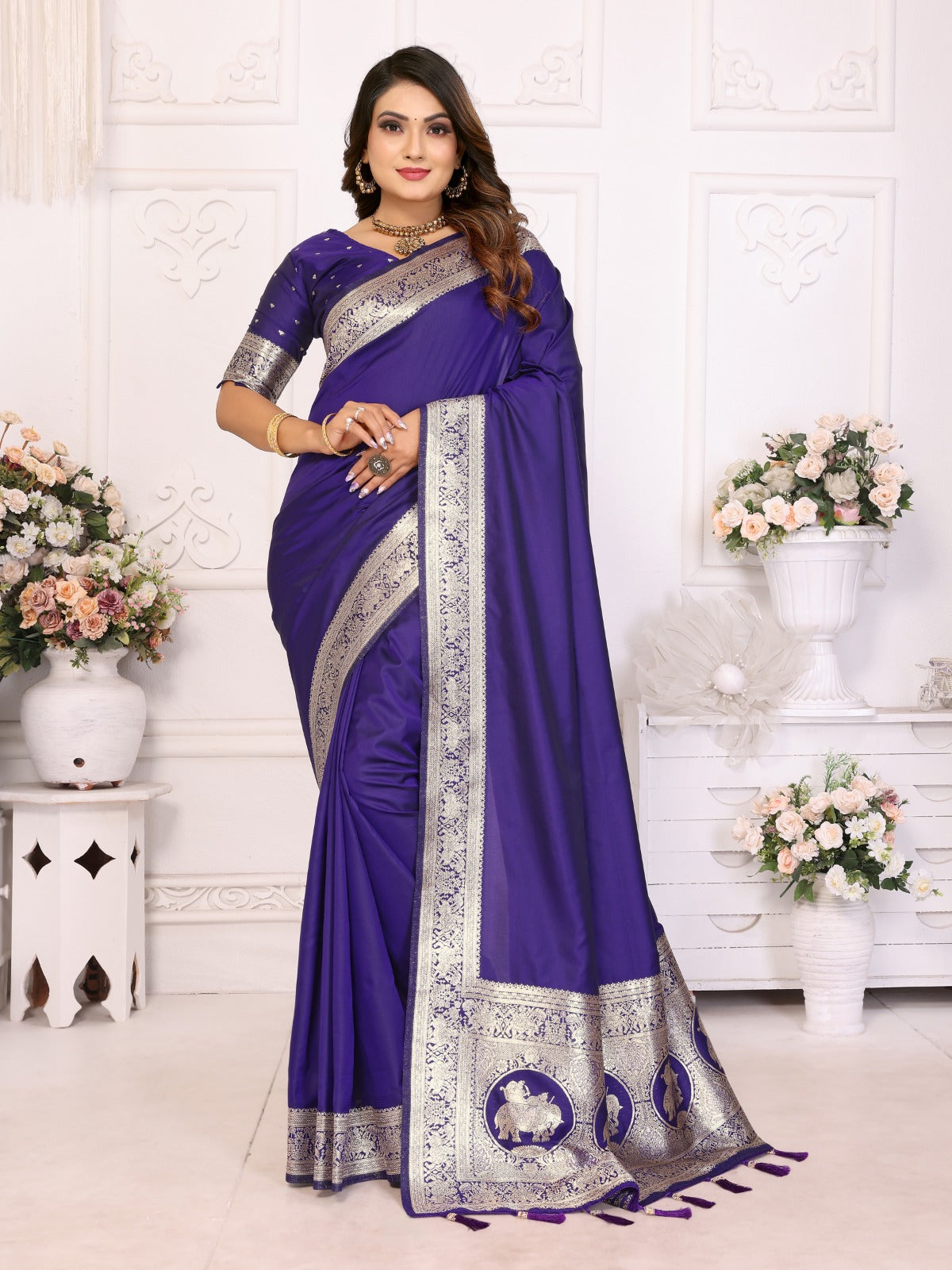 🎊🎉🎊 Lets go unique and trendy with our Exclusive Summer Special Pure Banarasi Silk Collectives😊🎊🎉