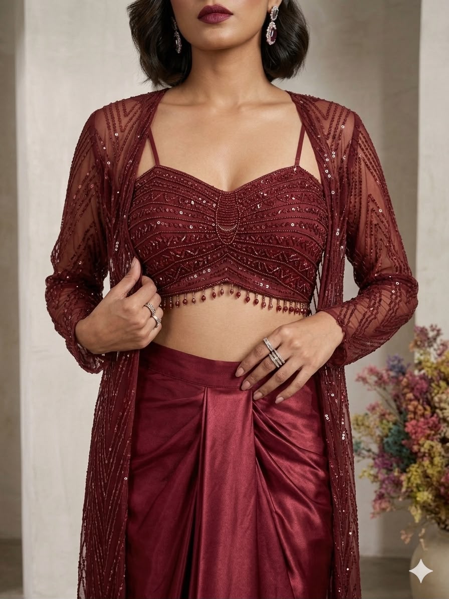 REAL MODLING OF PARTY WEAR WESTERN PAIR