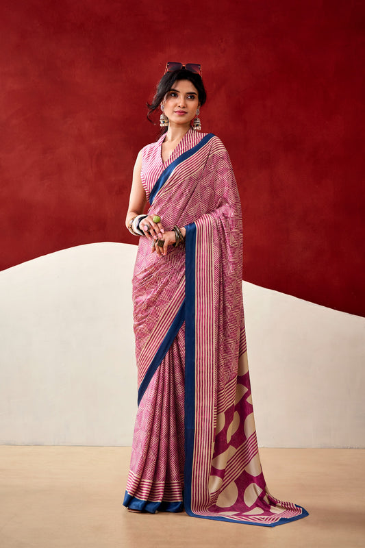 A perfect blend of professionalism and ethnic grace. 🌸