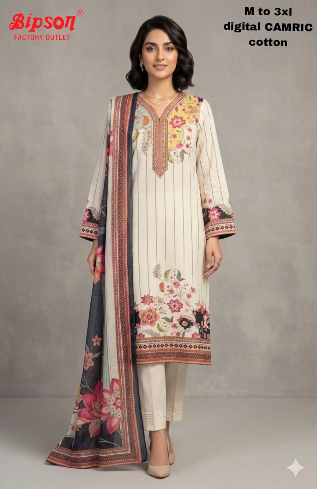 BIPSON FACTORY OUTLET WHOLESALE SALWAR SUITS SUPPLIER