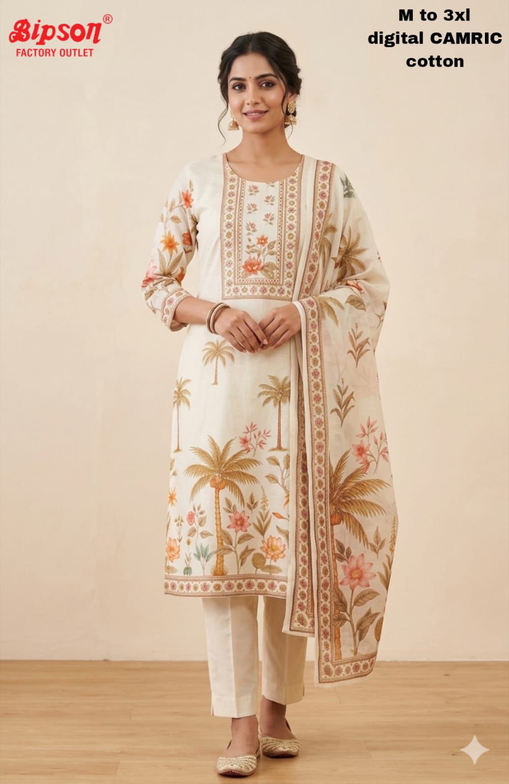 BIPSON FACTORY OUTLET WHOLESALE SALWAR SUITS SUPPLIER