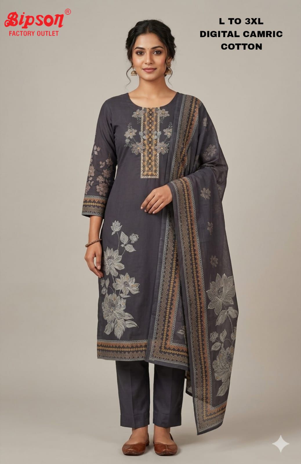 BIPSON FACTORY OUTLET WHOLESALE SALWAR SUITS SUPPLIER