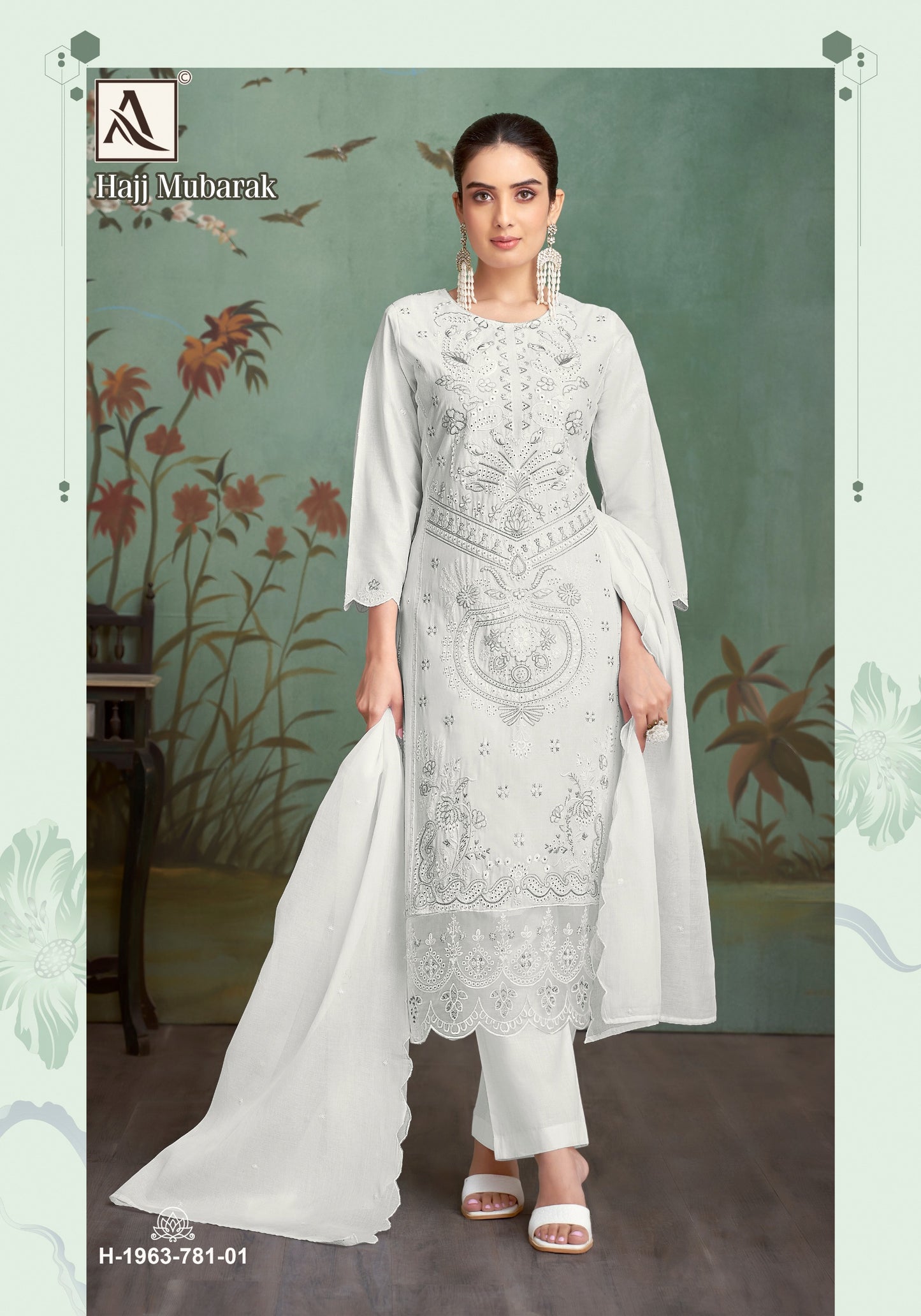 Pure Cambric Lawan Pakistani salear kameez wholesale salwar kameez suplier