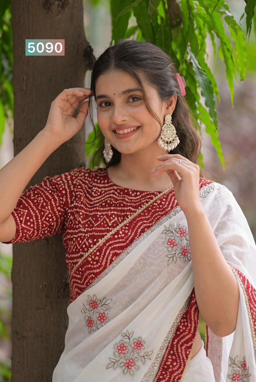 Fancy Zari saree wholesale saree supplier