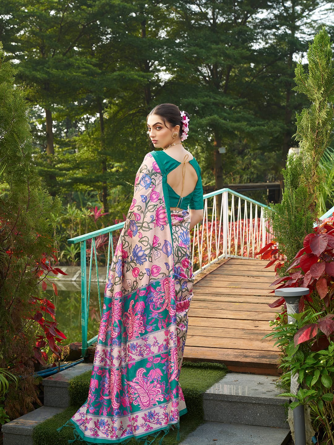 PREMIUM KALAMKARI SAREE