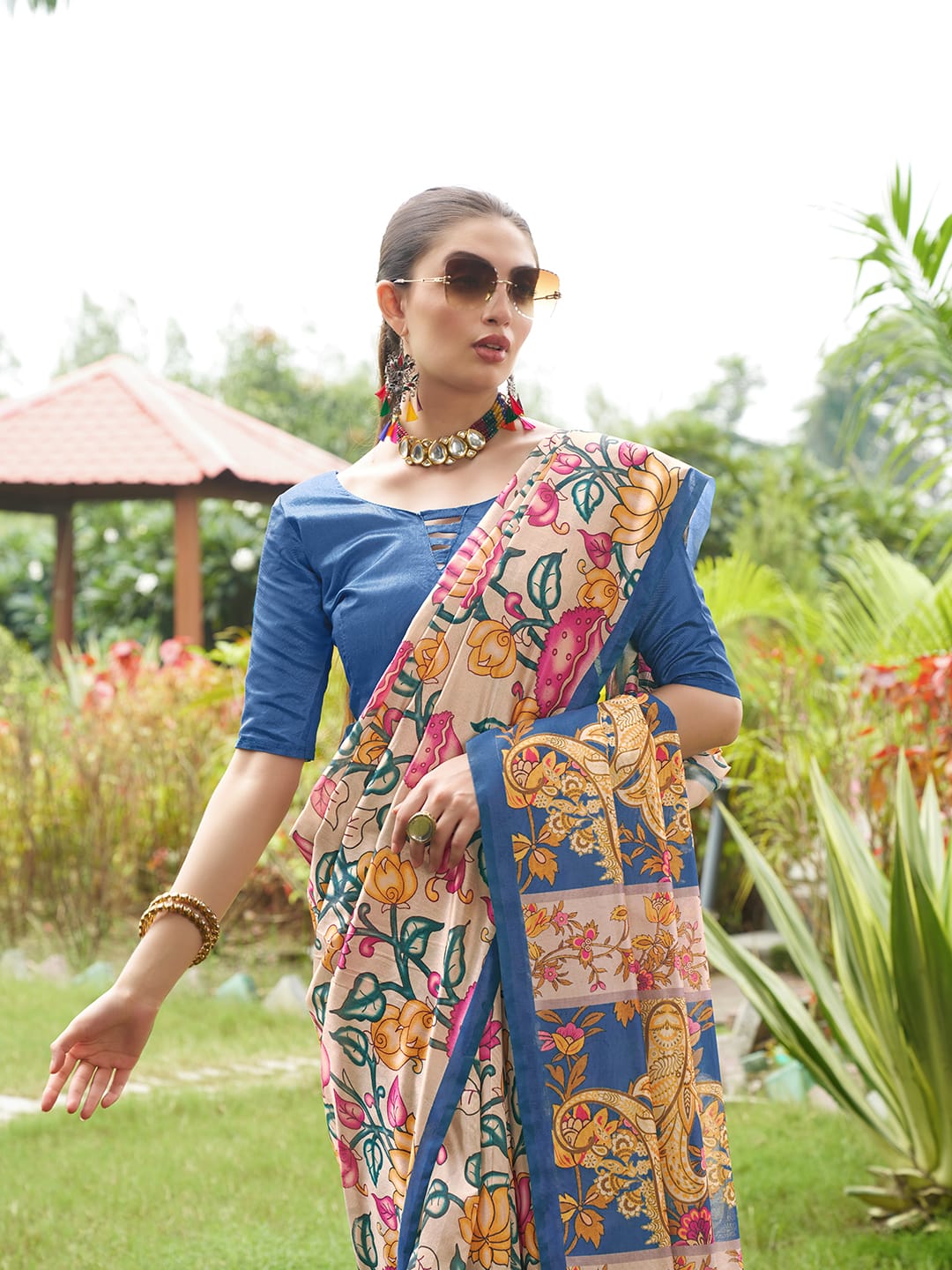 PREMIUM KALAMKARI SAREE