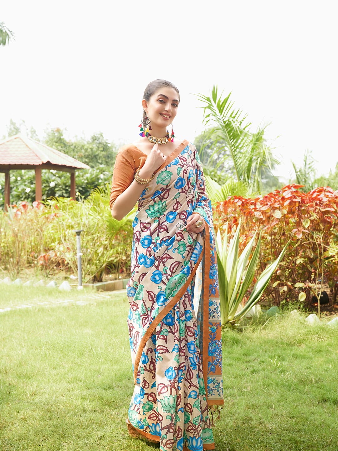PREMIUM KALAMKARI SAREE