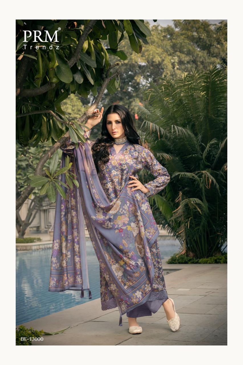 pem trendz Pure Lown cotton  Digital print With Fancy work salwar kameez