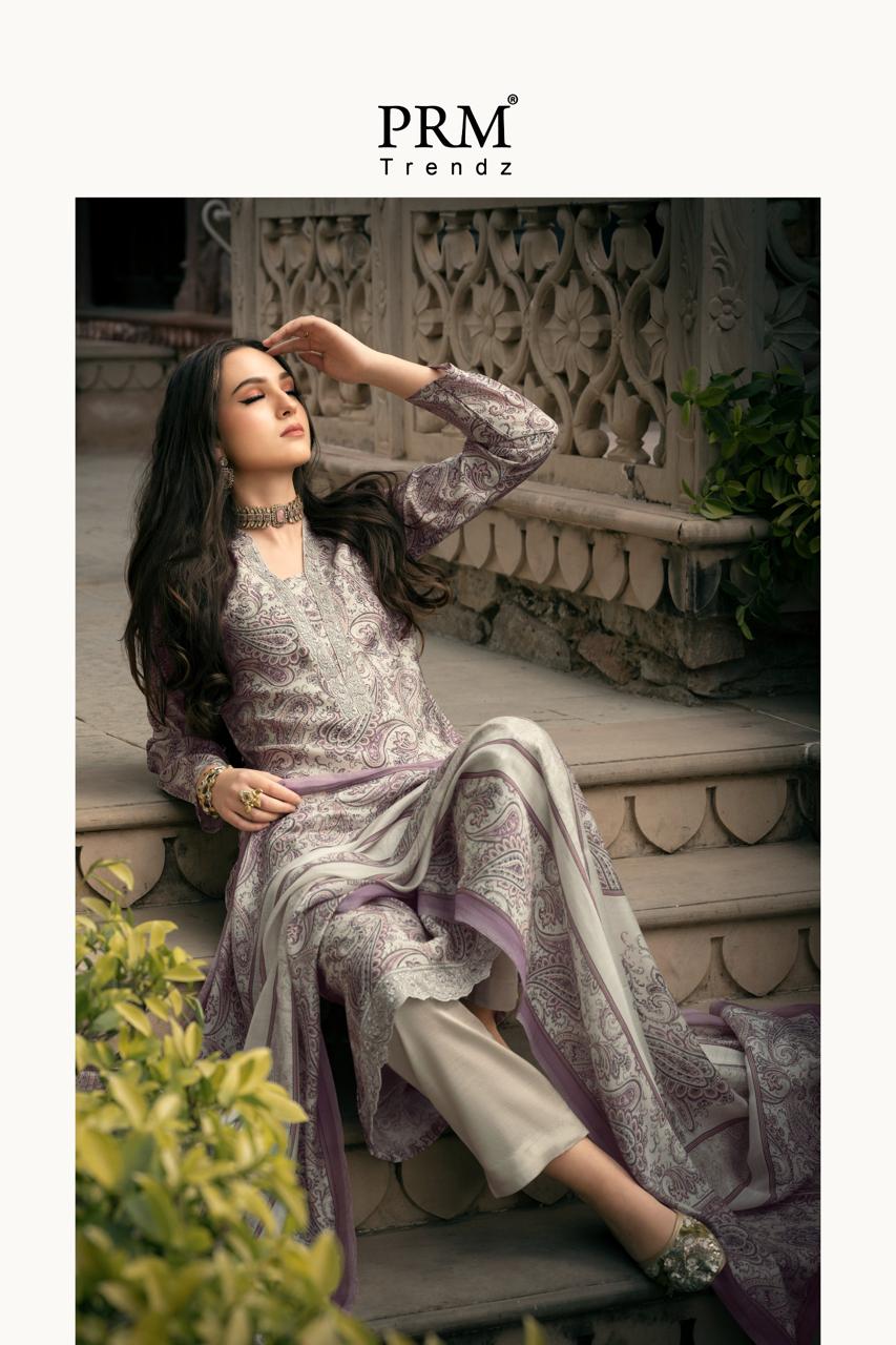 pem trendz Pure Lown cotton  Digital print With Fancy work salwar kameez