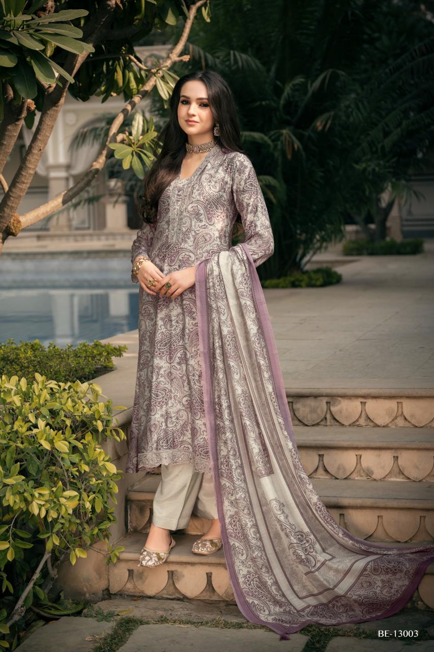 pem trendz Pure Lown cotton  Digital print With Fancy work salwar kameez