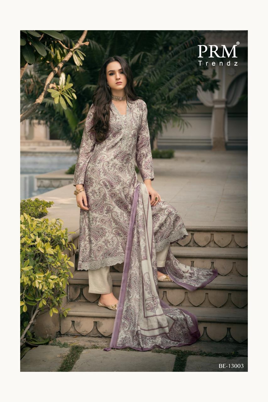 pem trendz Pure Lown cotton  Digital print With Fancy work salwar kameez
