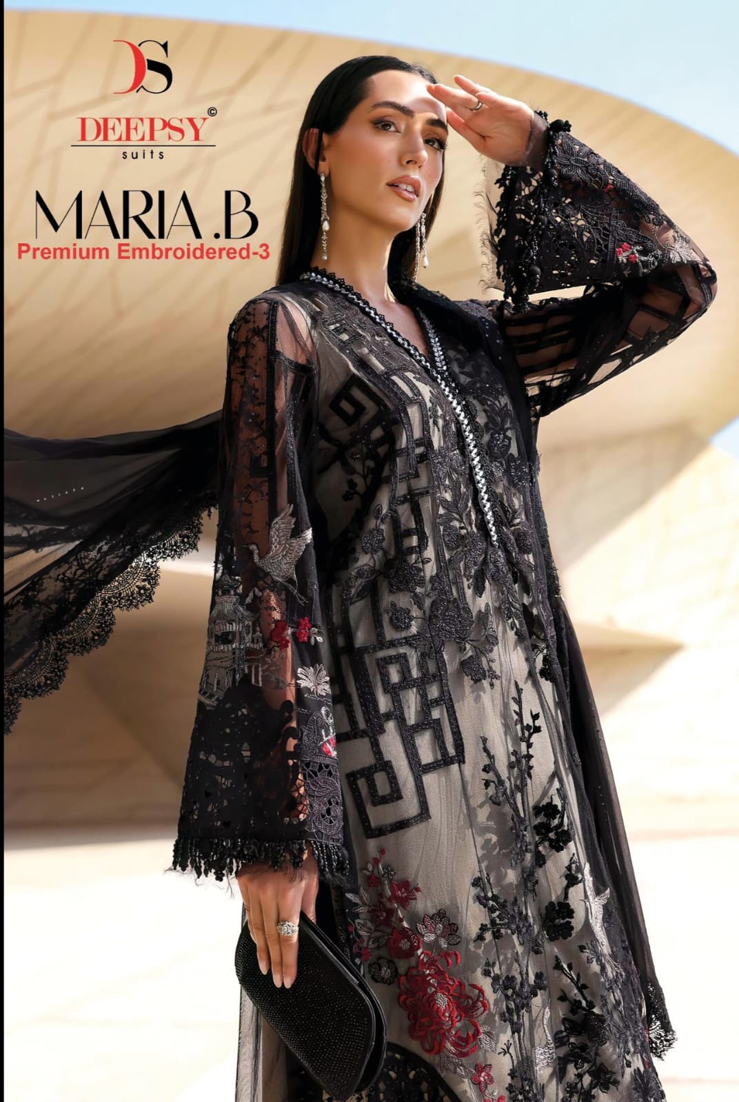 Pure cotton with heavy self embroidery attached emb patches salwar kameez