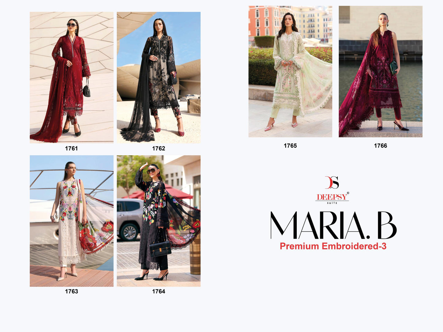 Pure chiffon with heavy self embroidery attached emb patches salwar kameez