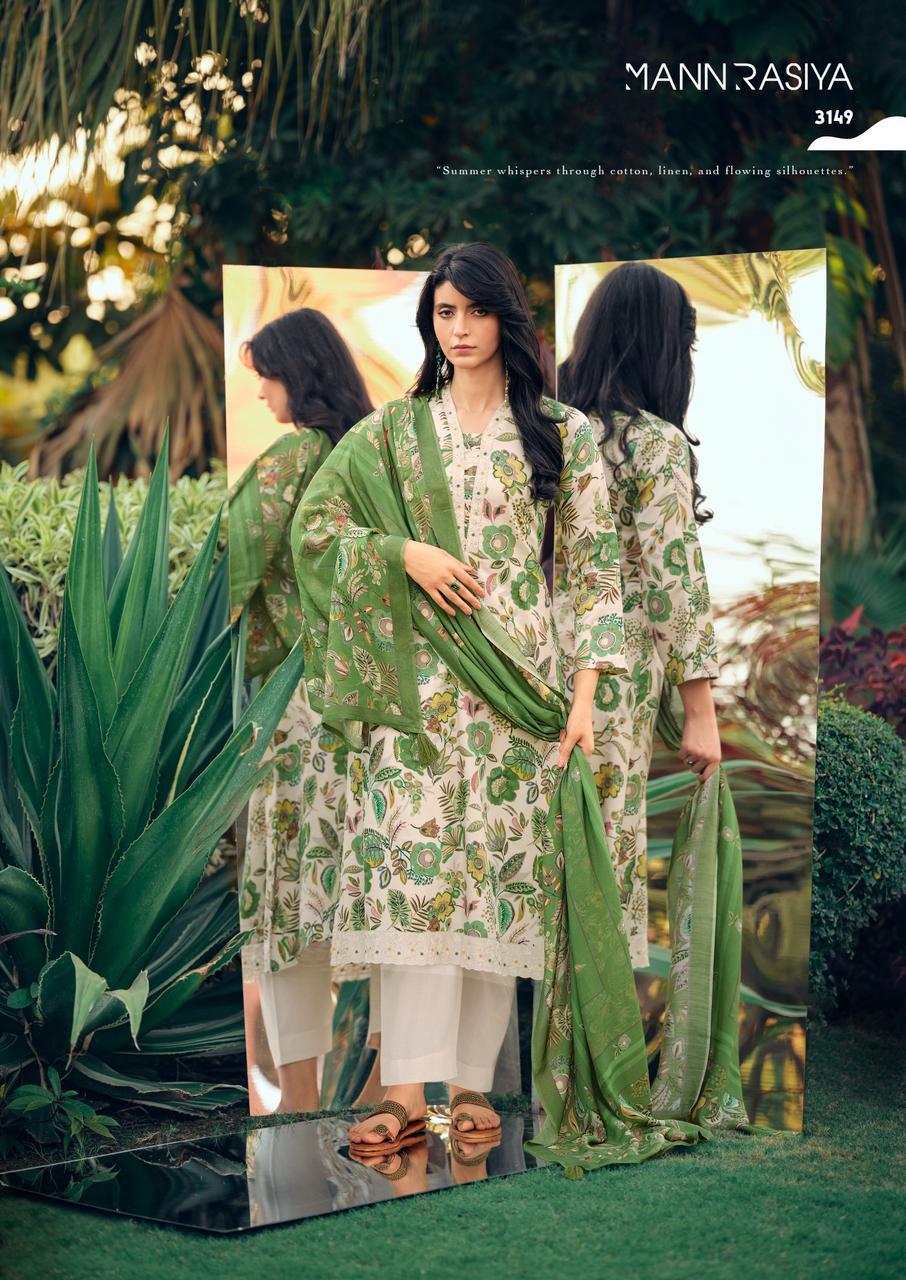 PURE JAAM COTTON DIGITAL PRINT WITH FANCY WORK SALWAR KAMEEZ