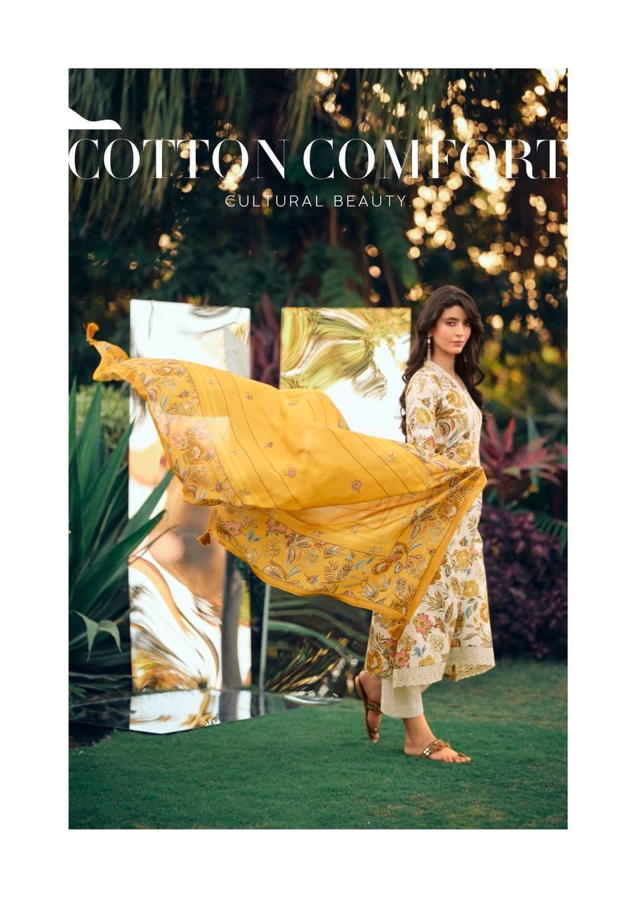 PURE JAAM COTTON DIGITAL PRINT WITH FANCY WORK SALWAR KAMEEZ