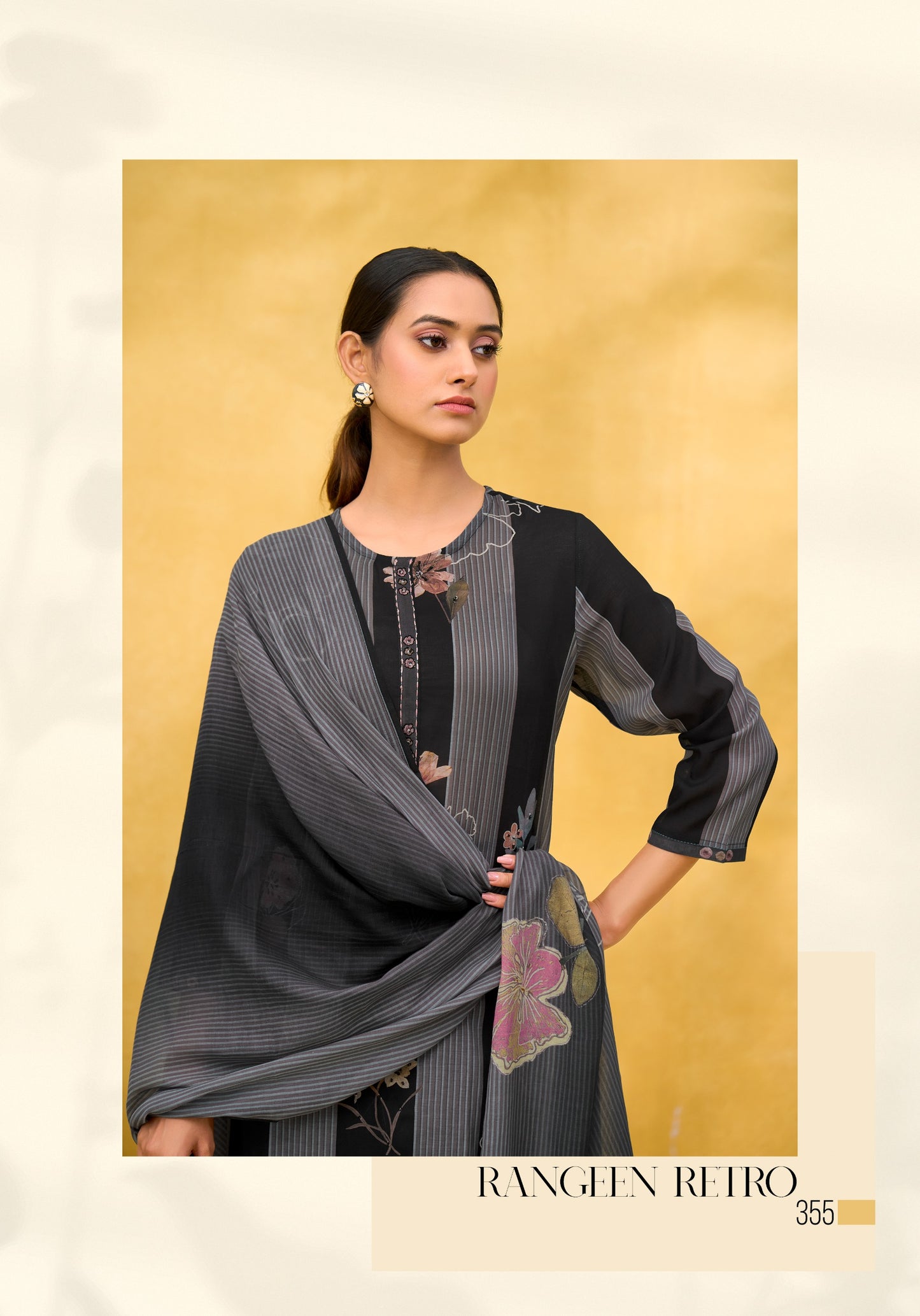 PURE MAL CHANDERI DIGITAL PRINT WITH HAND WORK AND EMBROIDERY IN DAMAN NECK PATTI SALWAR KAMEEZ