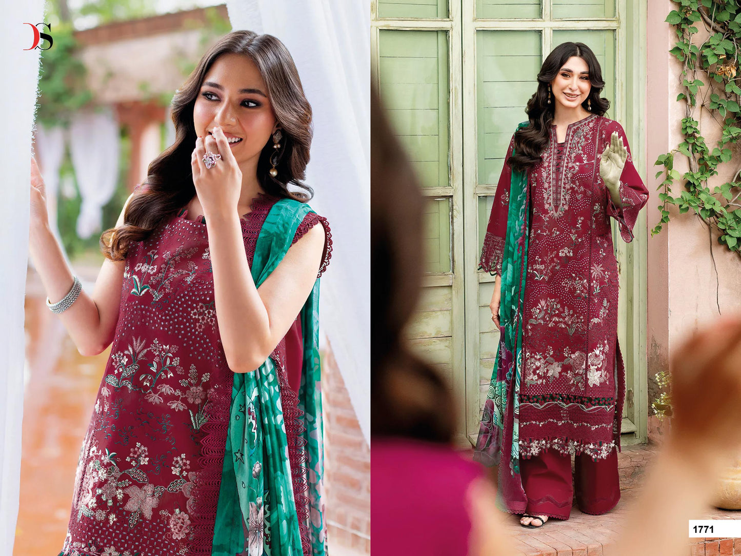 RAMSHA luxury law DEEPSY SUITS FOR CHIFFON DUPPATA