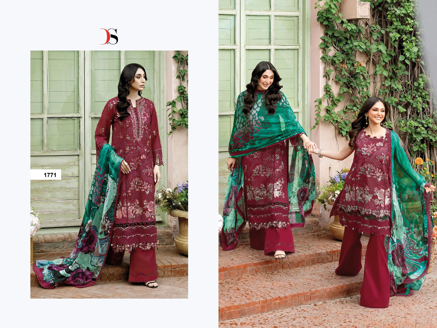 RAMSHA luxury law DEEPSY SUITS FOR CHIFFON DUPPATA
