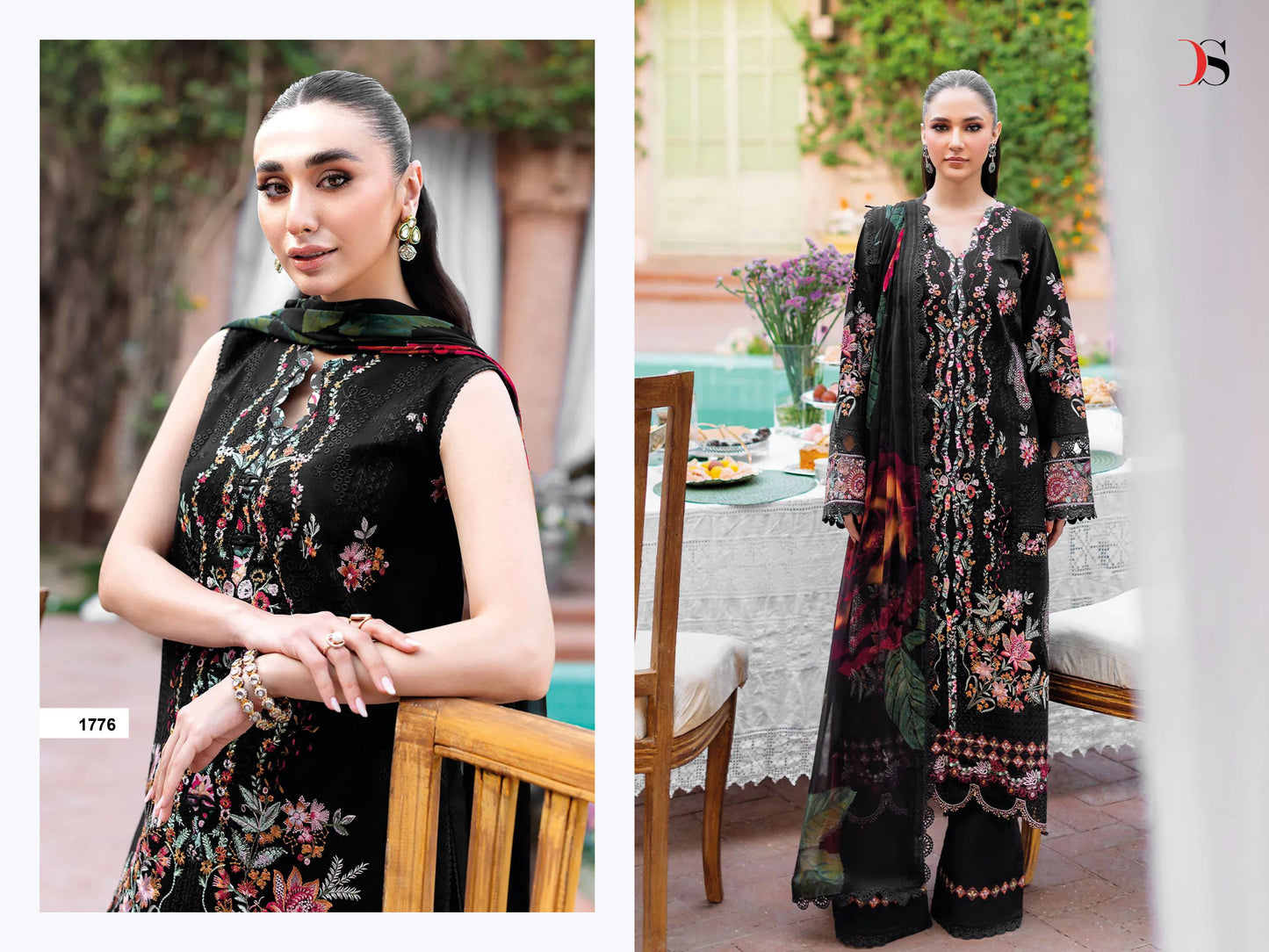 RAMSHA luxury law DEEPSY SUITS FOR CHIFFON DUPPATA