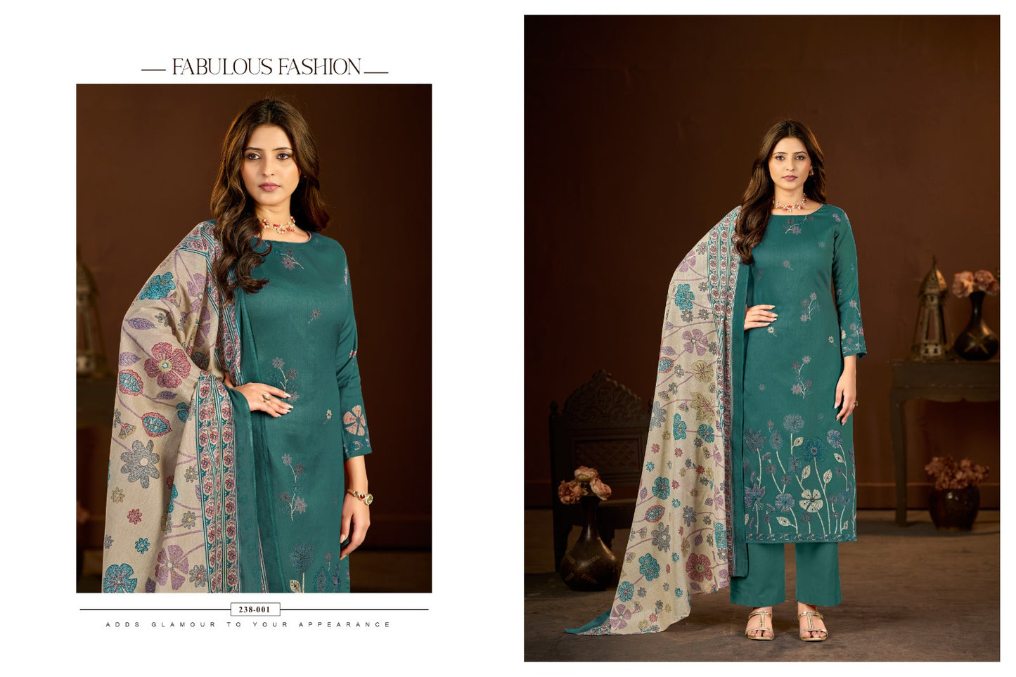 Top pure jaam cotton designer print with heavy hand work salwar kameez