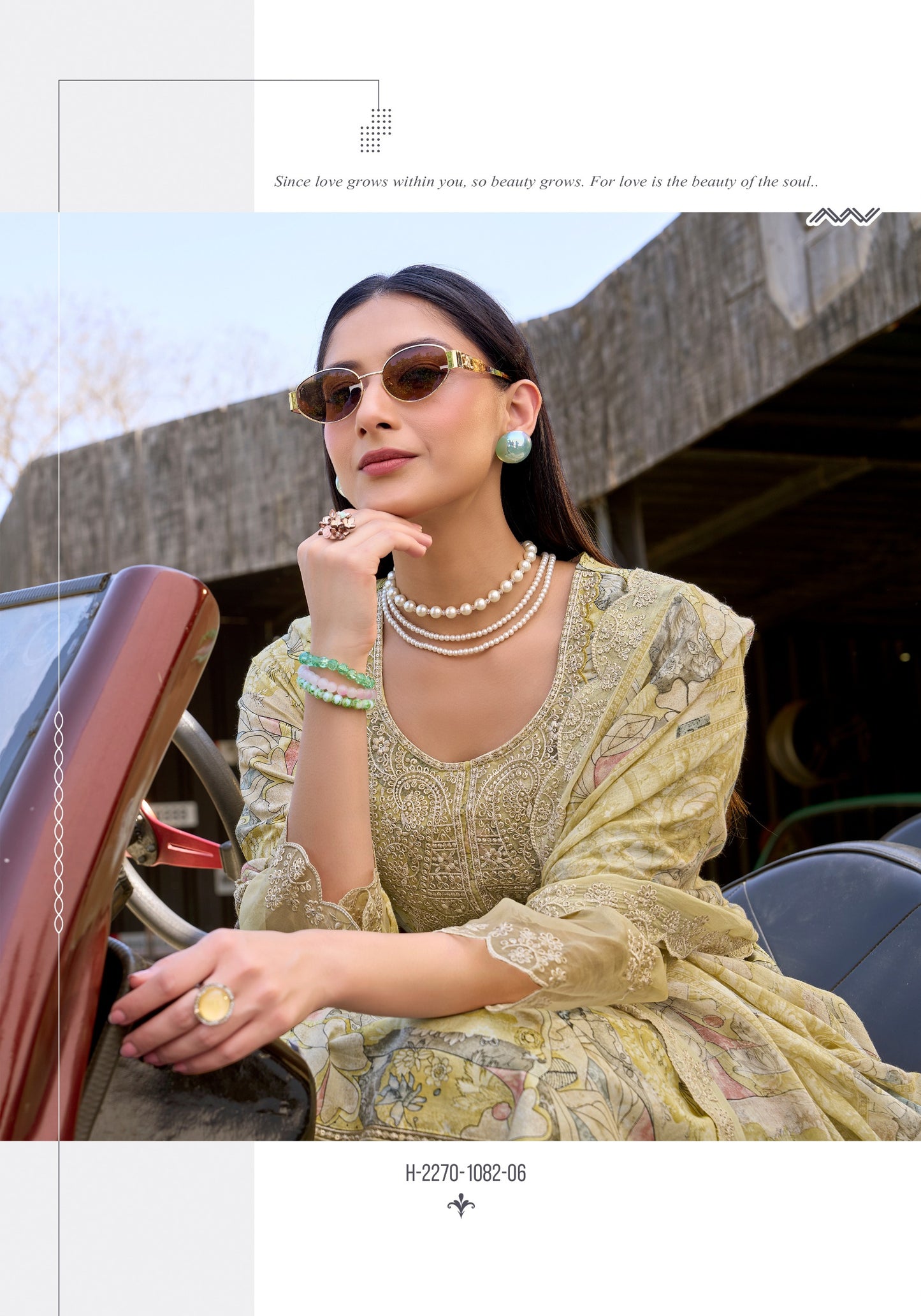 Pure Cambric Cotton Designer Print With Fancy Gala Daman Sleeve Embroidery salwar kameez